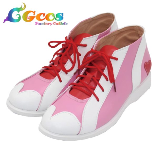 画像3: しゅごキャラ!　コスプレ靴　日奈森あむ　アミュレットハート　コスプレブーツ　コスプレ衣装 (3)