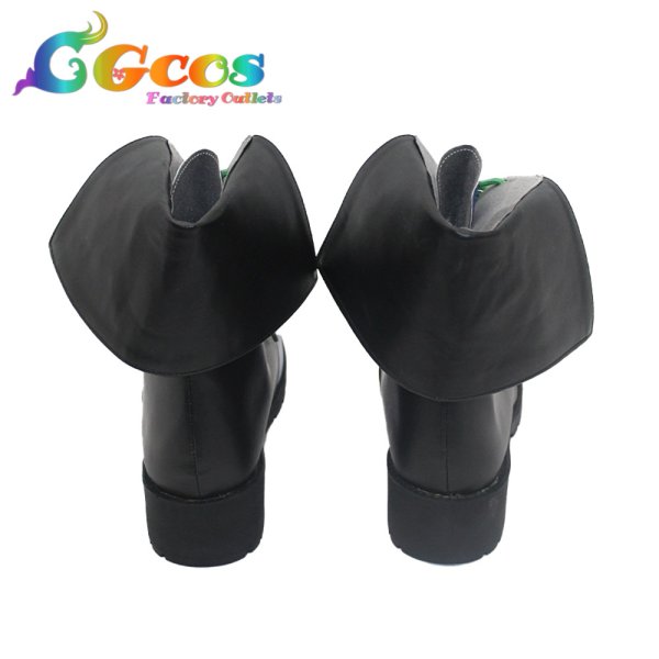 画像5: バーチャルYouTuber コスプレ靴 VTuber 剣持刀也 青龍 四神 コスプレブーツ コスプレ衣装 (5)