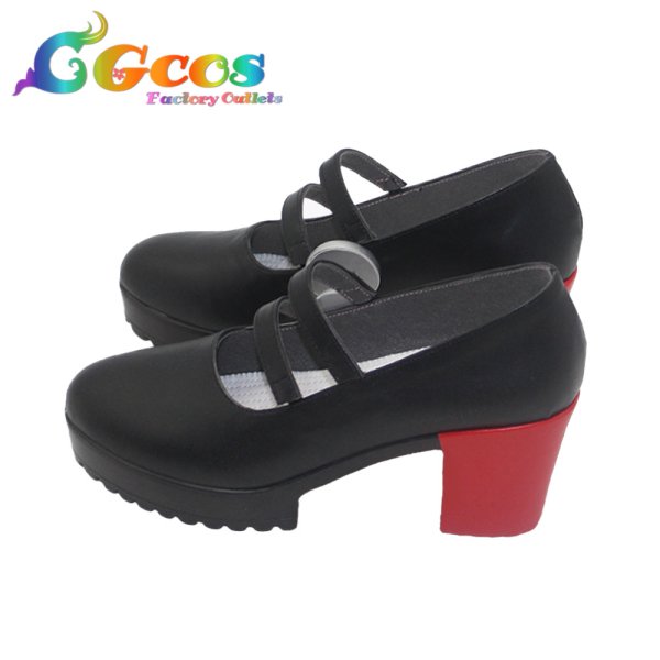 画像4: ゼンレスゾーンゼロ コスプレ靴 エレン・ジョー コスプレブーツ コスプレ衣装 (4)