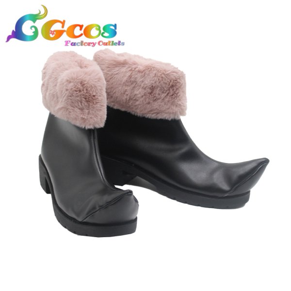 画像2: 文豪ストレイドッグス コスプレ靴 ゴーゴリ コスプレブーツ コスプレ衣装 (2)