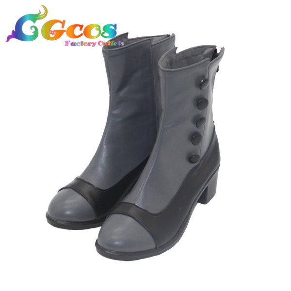 画像2: SPY×FAMILY(スパイファミリー) コスプレ靴 フィオナ・フロスト コスプレブーツ コスプレ衣装 (2)