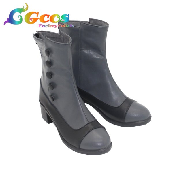 画像3: SPY×FAMILY(スパイファミリー) コスプレ靴 フィオナ・フロスト コスプレブーツ コスプレ衣装 (3)