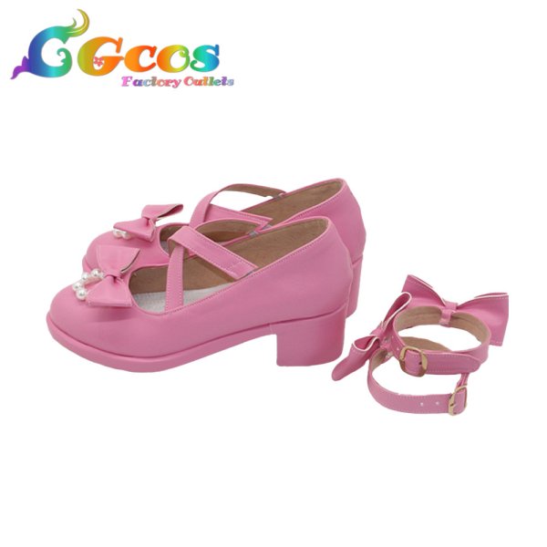 画像3: IdentityV 第五人格 コスプレ靴 庭師(エマ・ウッズ) サンリオコラボ コスプレブーツ コスプレ衣装 (3)