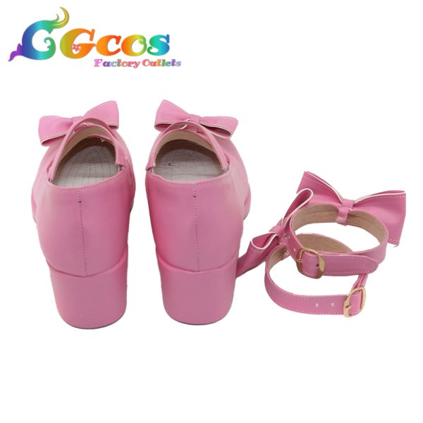 画像4: IdentityV 第五人格 コスプレ靴 庭師(エマ・ウッズ) サンリオコラボ コスプレブーツ コスプレ衣装 (4)