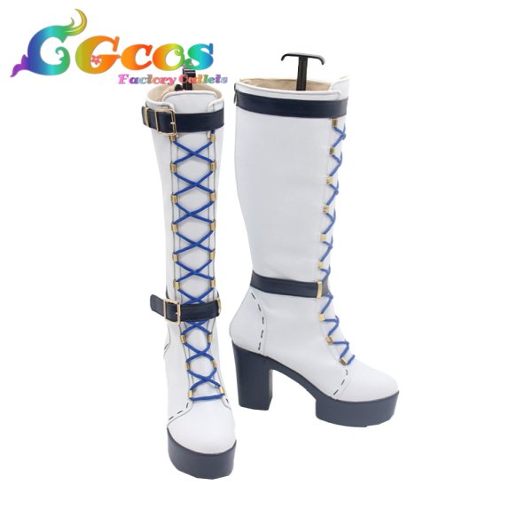 画像3: バーチャルYouTuber コスプレ靴 VTuber 常闇トワ Break your ×××衣装 コスプレブーツ コスプレ衣装 (3)