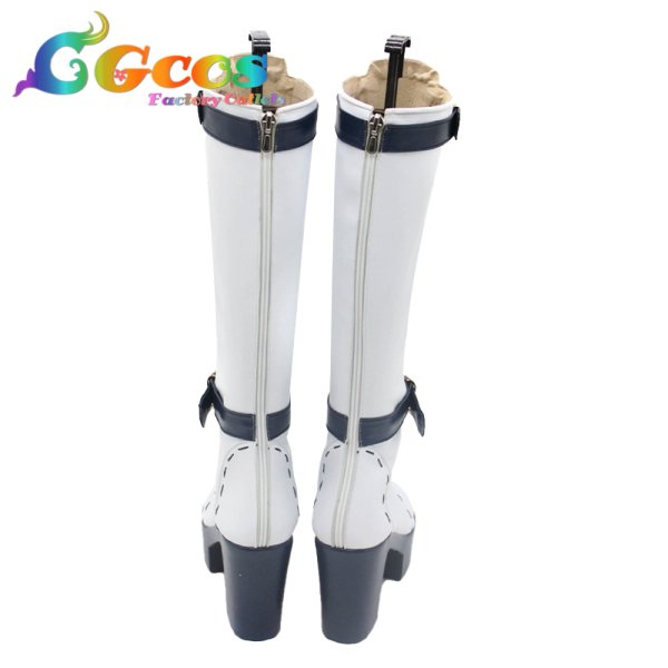 画像5: バーチャルYouTuber コスプレ靴 VTuber 常闇トワ Break your ×××衣装 コスプレブーツ コスプレ衣装 (5)