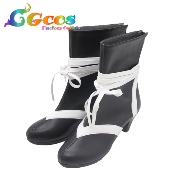 画像2: Fate/Samurai Remnant コスプレ靴 由井正雪 コスプレブーツ コスプレ衣装 (2)