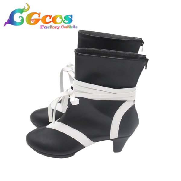 画像3: Fate/Samurai Remnant コスプレ靴 由井正雪 コスプレブーツ コスプレ衣装 (3)