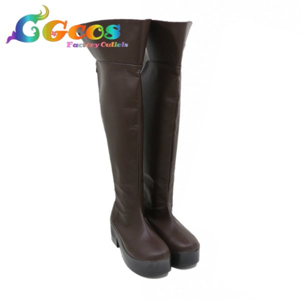 画像3: 進撃の巨人 コスプレ靴 ミカサ・アッカーマン 特別夜戦機動兵 コスプレブーツ コスプレ衣装 (3)