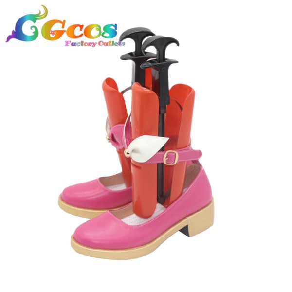 画像4: プロジェクトセカイ カラフルステージ! feat. 初音ミク コスプレ靴 鳳えむ ワンダーランズ×ショウタイム コスプレブーツ コスプレ衣装 (4)