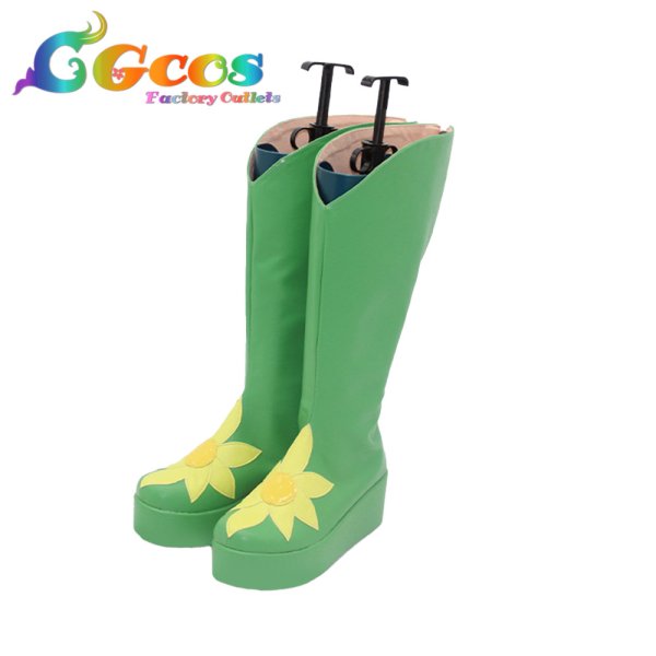 画像2: デジモンアドベンチャー コスプレ靴 リリモン コスプレブーツ コスプレ衣装 (2)