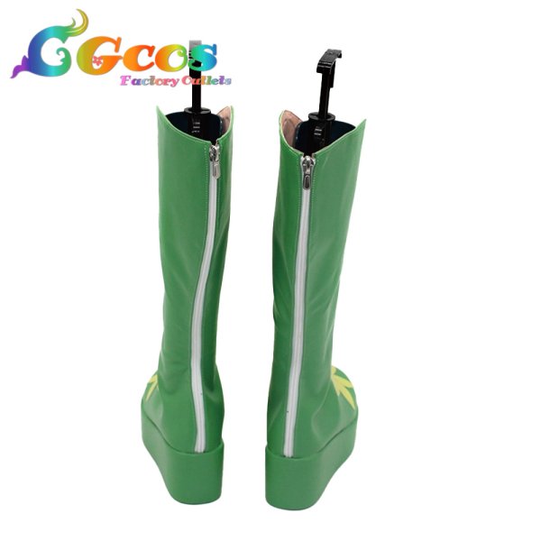 画像4: デジモンアドベンチャー コスプレ靴 リリモン コスプレブーツ コスプレ衣装 (4)