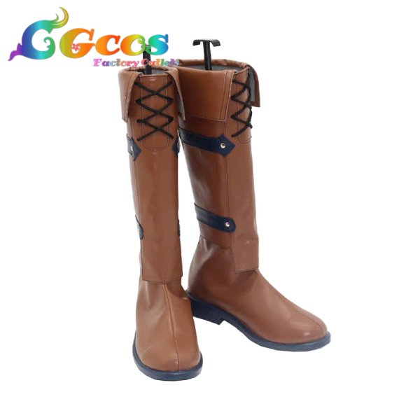 画像2: 崩壊3rd コスプレ靴 符華(Fu Hua) 戦乙女・迅羽 コスプレブーツ コスプレ衣装 (2)