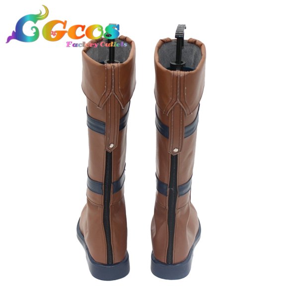 画像5: 崩壊3rd コスプレ靴 符華(Fu Hua) 戦乙女・迅羽 コスプレブーツ コスプレ衣装 (5)