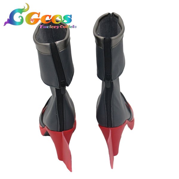 画像5: 艦隊これくしょん -艦これ- コスプレ靴 矢矧 コスプレブーツ コスプレ衣装 (5)