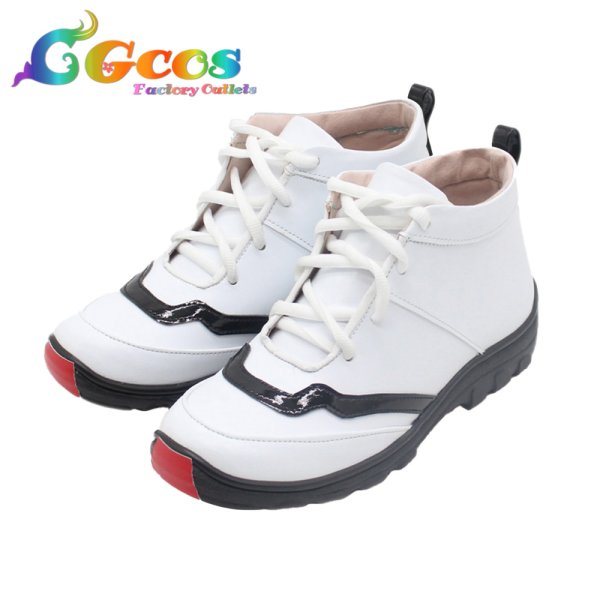 画像2: ブルーアーカイブ コスプレ靴 天雨アコ 体操服 コスプレブーツ コスプレ衣装 (2)