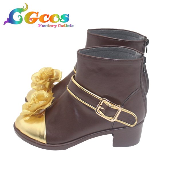 画像2: IdentityV 第五人格 コスプレ靴 囚人(ルカ・バルサー) ハロウィン Academy Cafe コスプレブーツ コスプレ衣装 (2)