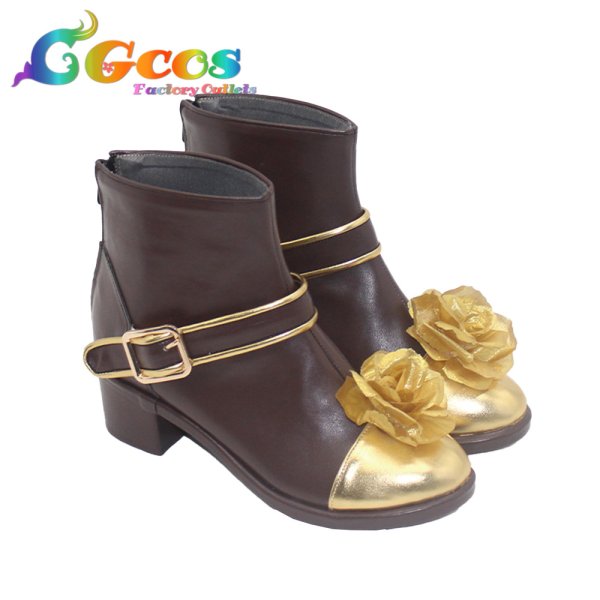 画像3: IdentityV 第五人格 コスプレ靴 囚人(ルカ・バルサー) ハロウィン Academy Cafe コスプレブーツ コスプレ衣装 (3)