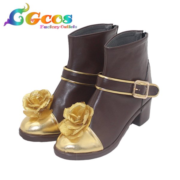 画像4: IdentityV 第五人格 コスプレ靴 囚人(ルカ・バルサー) ハロウィン Academy Cafe コスプレブーツ コスプレ衣装 (4)