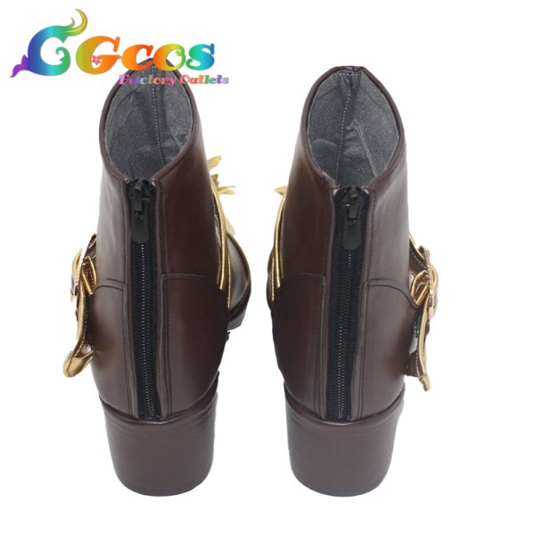 画像5: IdentityV 第五人格 コスプレ靴 囚人(ルカ・バルサー) ハロウィン Academy Cafe コスプレブーツ コスプレ衣装 (5)