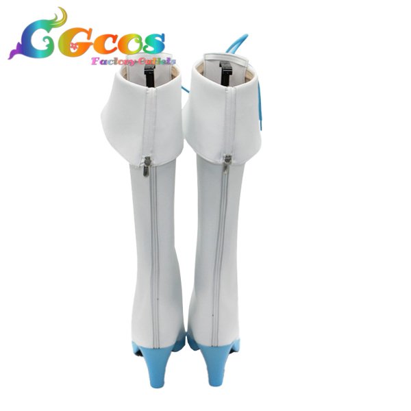 画像5: VOCALOID亜種・派生 コスプレ靴 骸音シーエ シーエ・カルラ(囚人と紙飛行機) コスプレブーツ コスプレ衣装 (5)