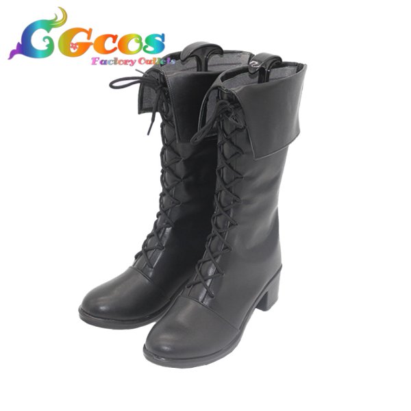 画像2: ブルーロック コスプレ靴 潔世一 軍服 コスプレブーツ コスプレ衣装 (2)