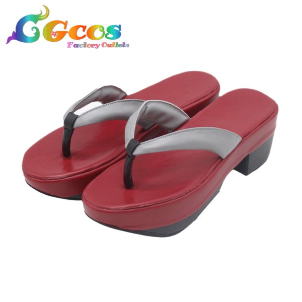 画像3: ブルーアーカイブ コスプレ靴 間宵シグレ 温泉 コスプレブーツ コスプレ衣装 (3)