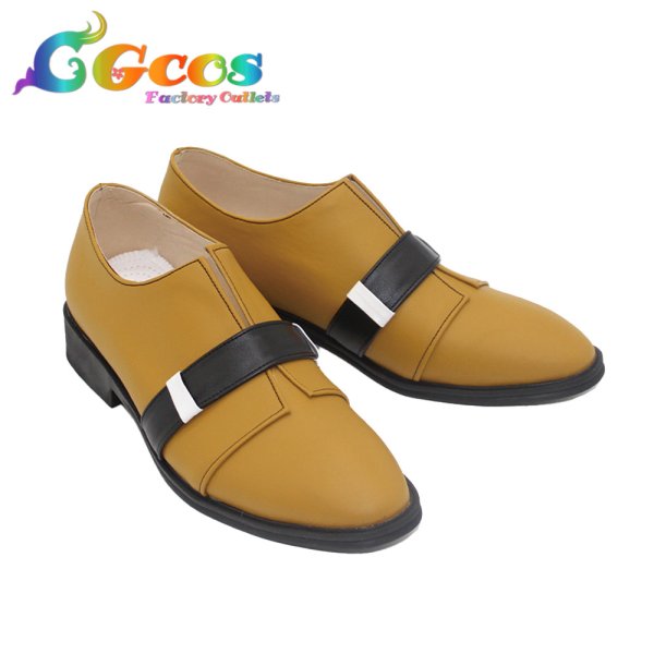 画像2: ギルティギア コスプレ靴 ジョニー コスプレブーツ コスプレ衣装 (2)