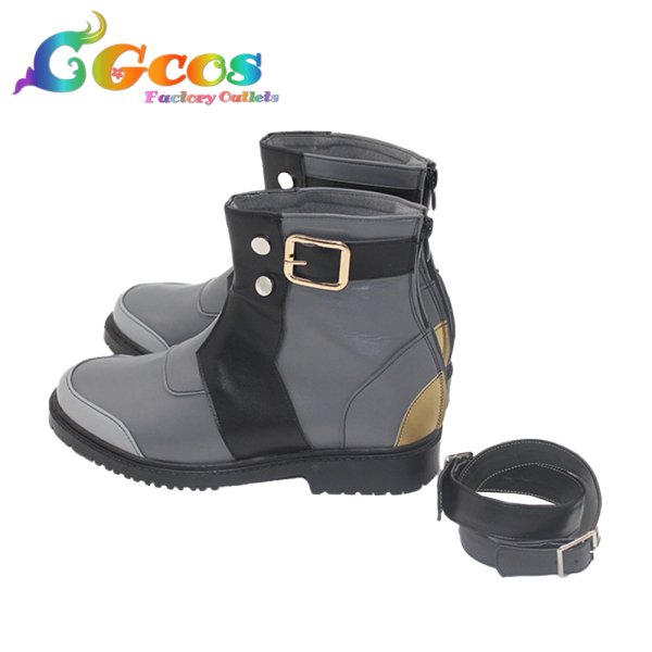 画像3: 崩壊：スターレイル　コスプレ靴　ルカ　コスプレブーツ　コスプレ衣装 (3)