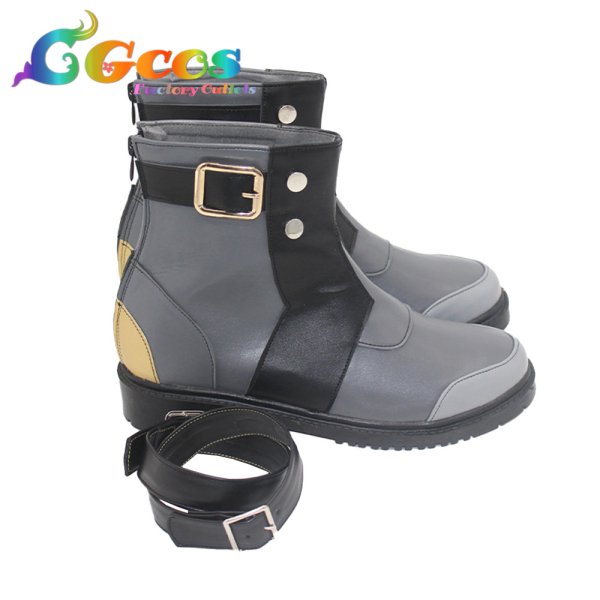 画像4: 崩壊：スターレイル　コスプレ靴　ルカ　コスプレブーツ　コスプレ衣装 (4)