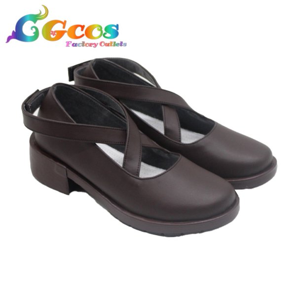 画像4: 葬送のフリーレン　コスプレ靴　リーニエ　コスプレブーツ　コスプレ衣装 (4)