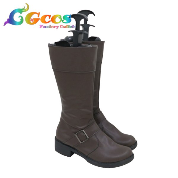 画像2: 月姫　コスプレ靴　アルクェイド・ブリュンスタッド　コスプレブーツ　コスプレ衣装 (2)