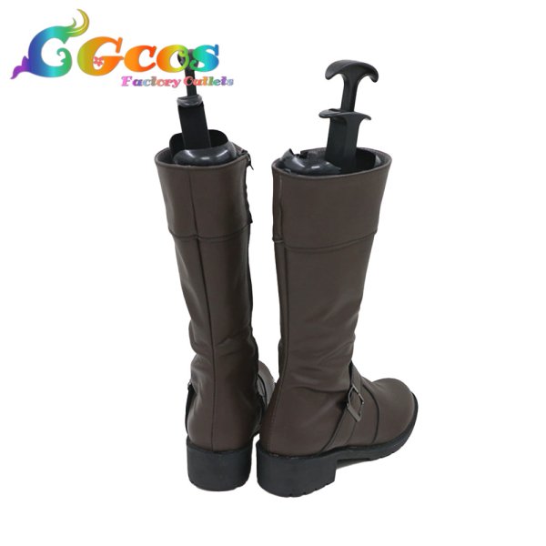 画像4: 月姫　コスプレ靴　アルクェイド・ブリュンスタッド　コスプレブーツ　コスプレ衣装 (4)