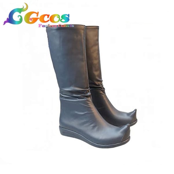 画像3: HUNTER×HUNTER コスプレ靴 フェイタン=ポートオ コスプレブーツ コスプレ衣装 (3)