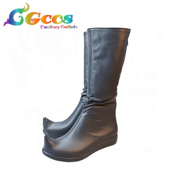 画像4: HUNTER×HUNTER コスプレ靴 フェイタン=ポートオ コスプレブーツ コスプレ衣装 (4)