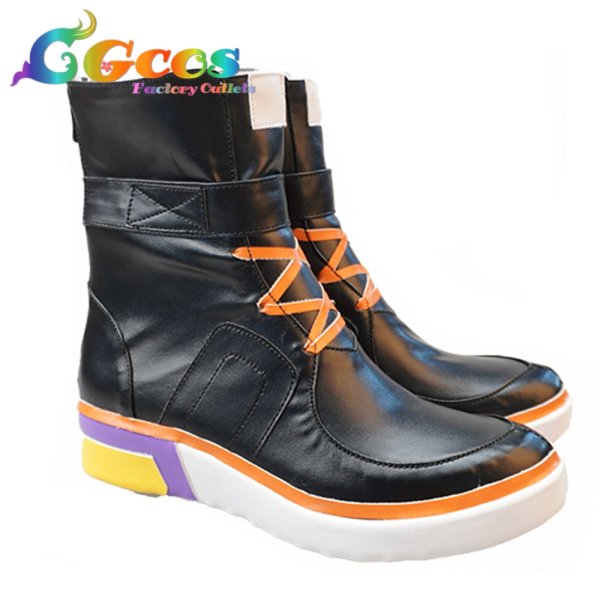 画像2: あんさんぶるスターズ! コスプレ靴 仙石忍 熱血☆流星忍法帖 コスプレブーツ コスプレ衣装 (2)