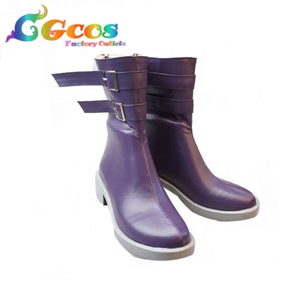 画像3: 魔入りました!入間くん コスプレ靴 ナベリウス・カルエゴ コスプレブーツ コスプレ衣装 (3)