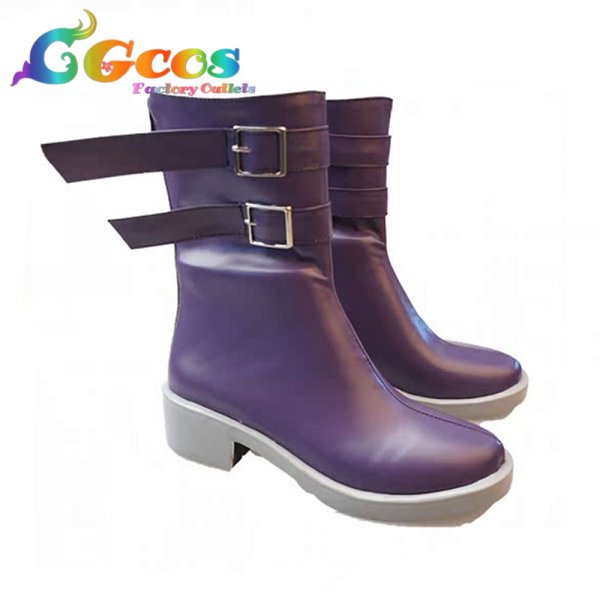 画像4: 魔入りました!入間くん コスプレ靴 ナベリウス・カルエゴ コスプレブーツ コスプレ衣装 (4)