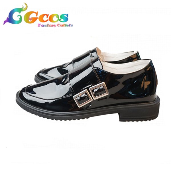 画像3: バーチャルYouTuber コスプレ靴 Vtuber ROF-MAO 加賀美ハヤト コスプレブーツ コスプレ衣装 (3)