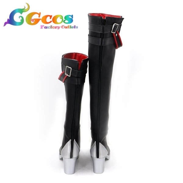 画像3: エターナルリターン コスプレ靴 ビアンカ 刑務官ビアンカ コスプレブーツ コスプレ衣装 (3)