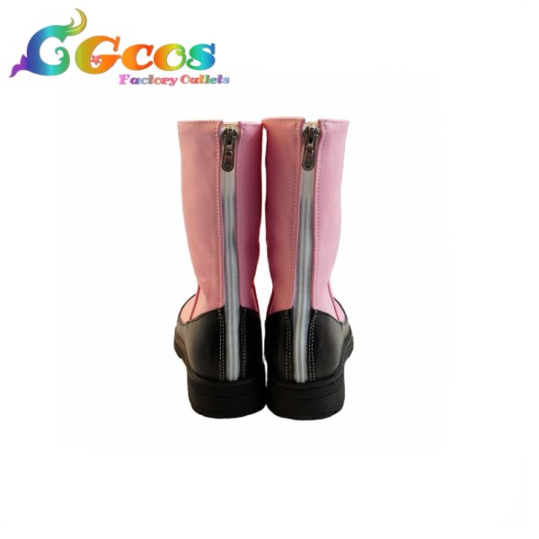 画像3: カードキャプターさくら コスプレ靴 木之本桜 黒猫風 コスプレブーツ コスプレ衣装 (3)