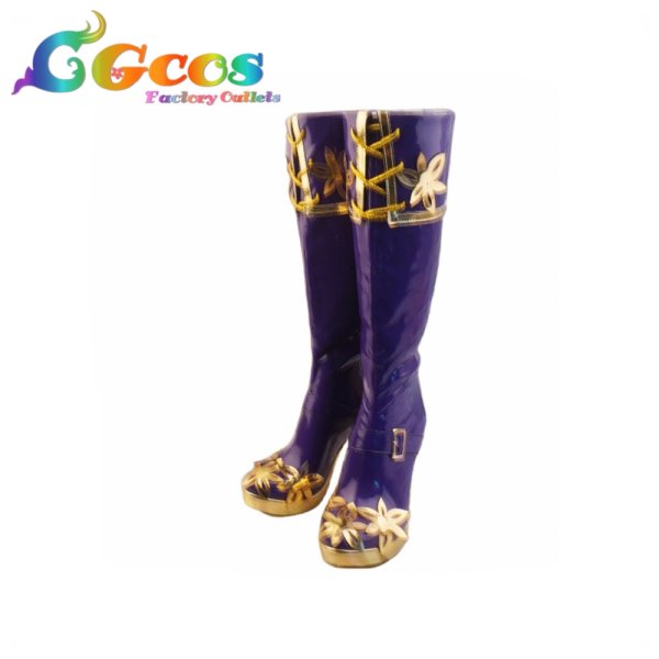 画像3: IdentityV 第五人格 コスプレ靴 空軍(マーサ・べハムフィール) 菖蒲 コスプレブーツ コスプレ衣装 (3)