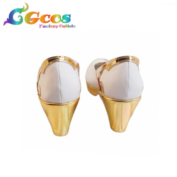 画像3: 崩壊3rd コスプレ靴 エリシア 春に咲く桃の花 コスプレブーツ コスプレ衣装 (3)