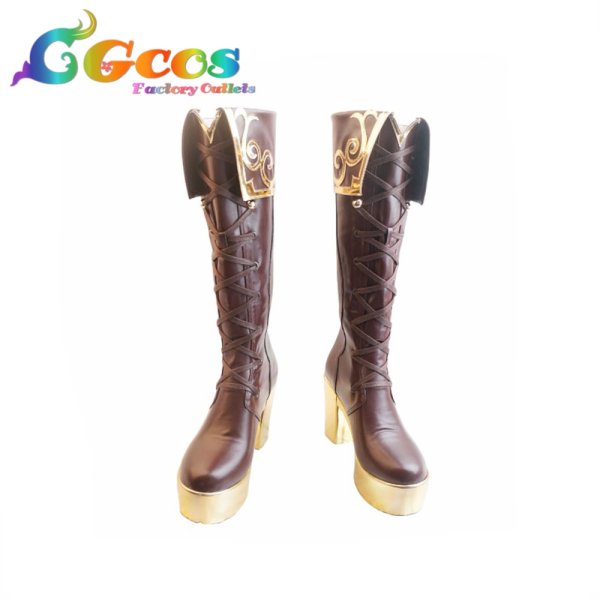 画像2: IdentityV 第五人格 コスプレ靴 探鉱者(ノートンキャンベル) 鉱業取締役 コスプレブーツ コスプレ衣装 (2)