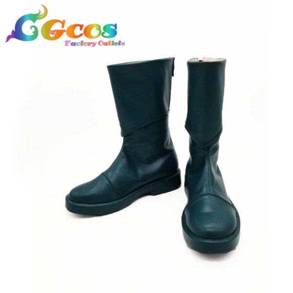 画像2: 東方Project コスプレ靴 古明地こいし コスプレブーツ コスプレ衣装 (2)