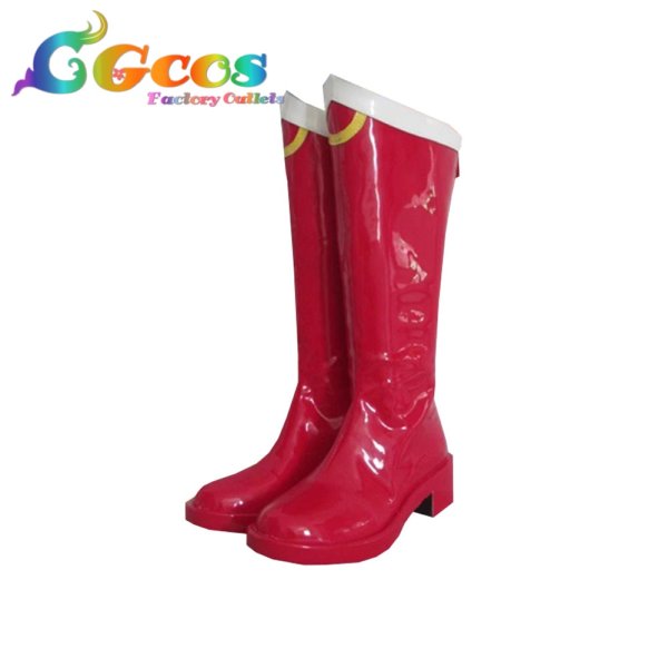 画像2: 美少女戦士セーラームーン コスプレ靴 月野うさぎ(セーラームーン) 変身後 コスプレブーツ コスプレ衣装 (2)