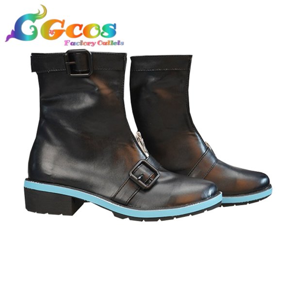 画像2: アークナイツ コスプレ靴 イグゼキュター(Executor) コスプレブーツ コスプレ衣装 (2)