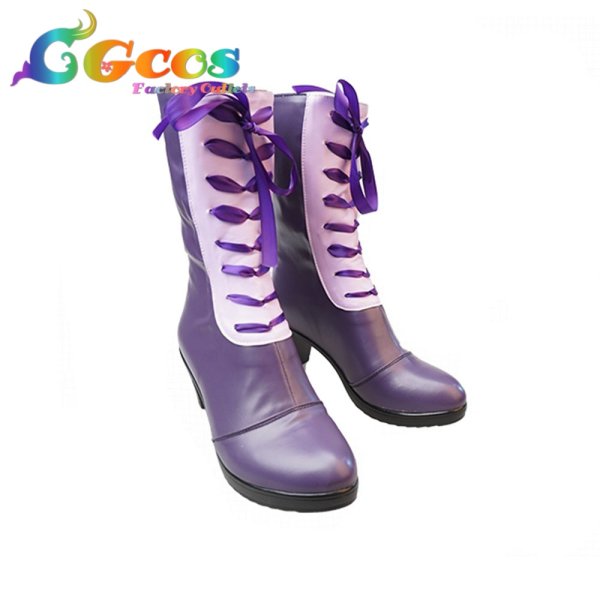 画像2: シャドウバース コスプレ靴 ルナ コスプレブーツ コスプレ衣装 (2)