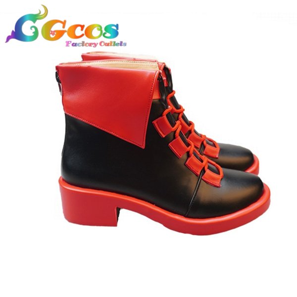 画像4: アークナイツ コスプレ靴 W コスプレブーツ コスプレ衣装 (4)