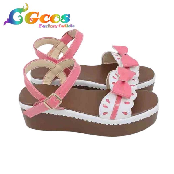 画像2: プリンセスコネクト！　コスプレ靴　水着マホ(サマー)　コスプレブーツ　コスプレ衣装 (2)